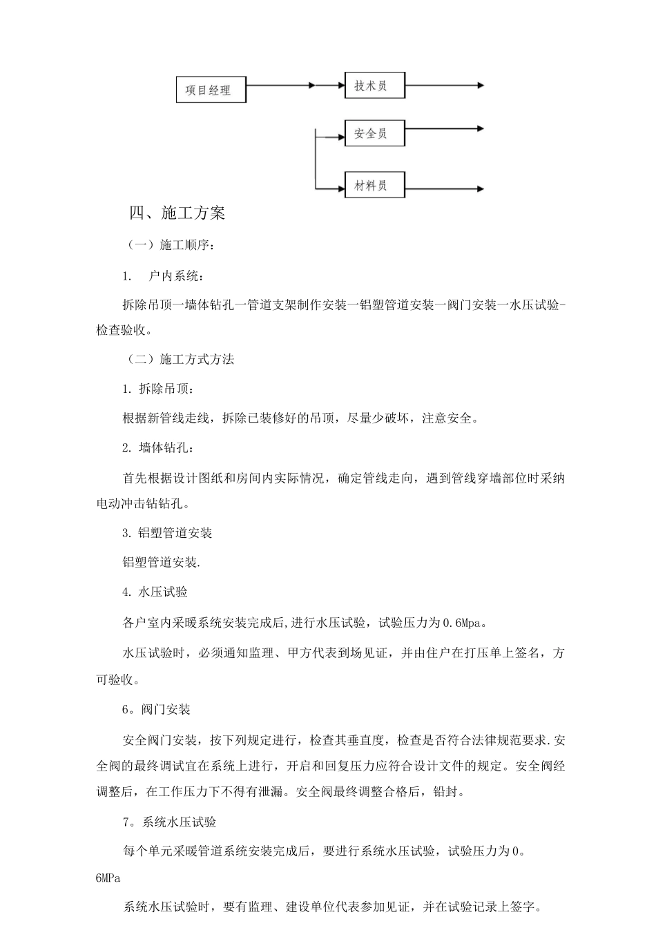 采暖工程改造工程施工方案：2_第2页