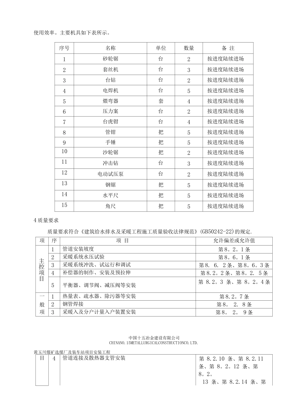 采暖工程施工方案3_第2页