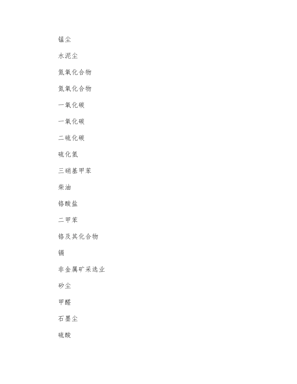 采矿业的职业危害因素_第2页