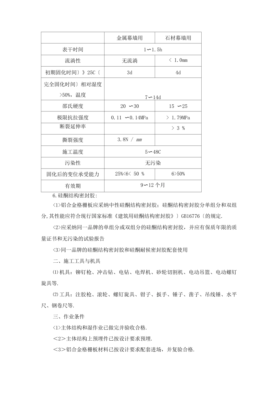 金属幕墙施工工艺设计_第2页