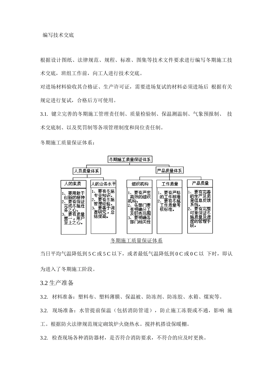 金果园住宅小区冬期施工方案_第2页
