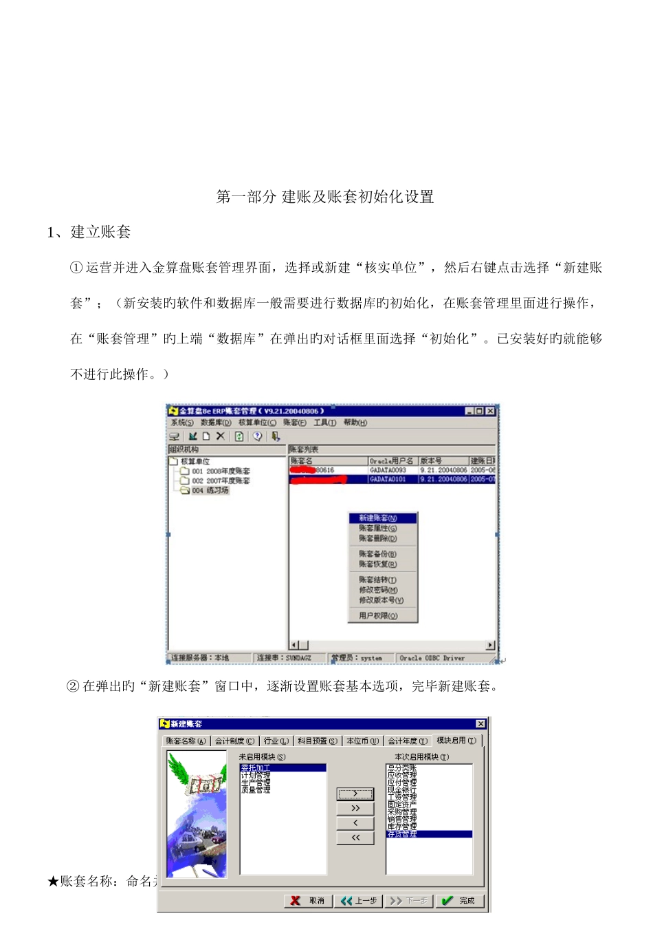 金算盘软件操作手册分公司金算盘操作手册_第2页