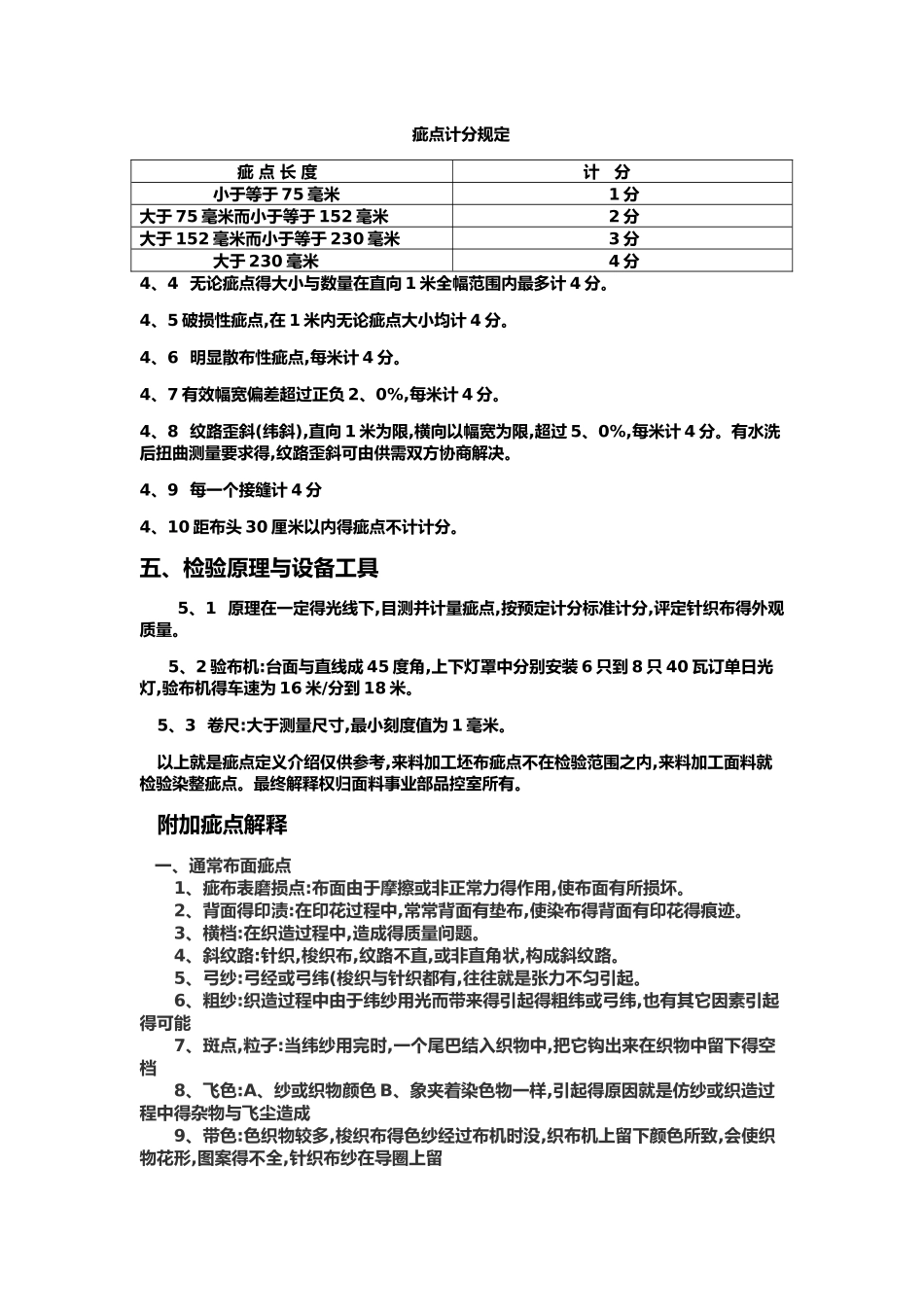 针织最新检验标准_第2页