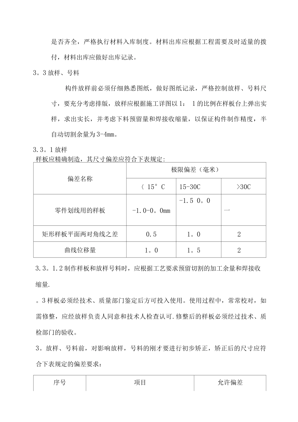 钢构加工施工方案_第3页