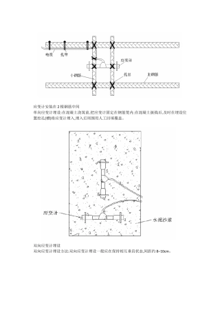 钢筋或混凝土应力应变测试