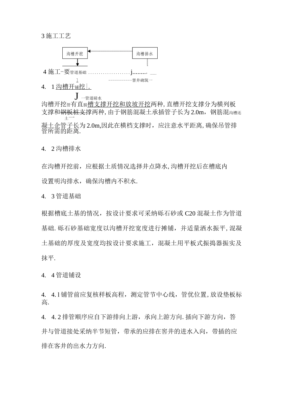钢筋混凝土承插管企口管施工组织方案_第2页