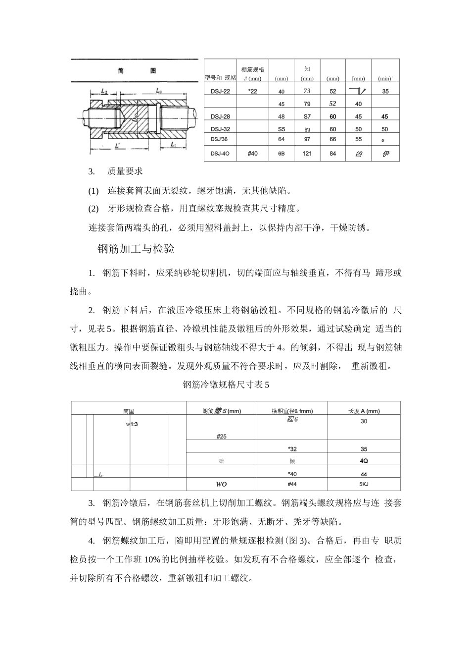钢筋镦粗直螺纹套筒连接施工方法_第3页