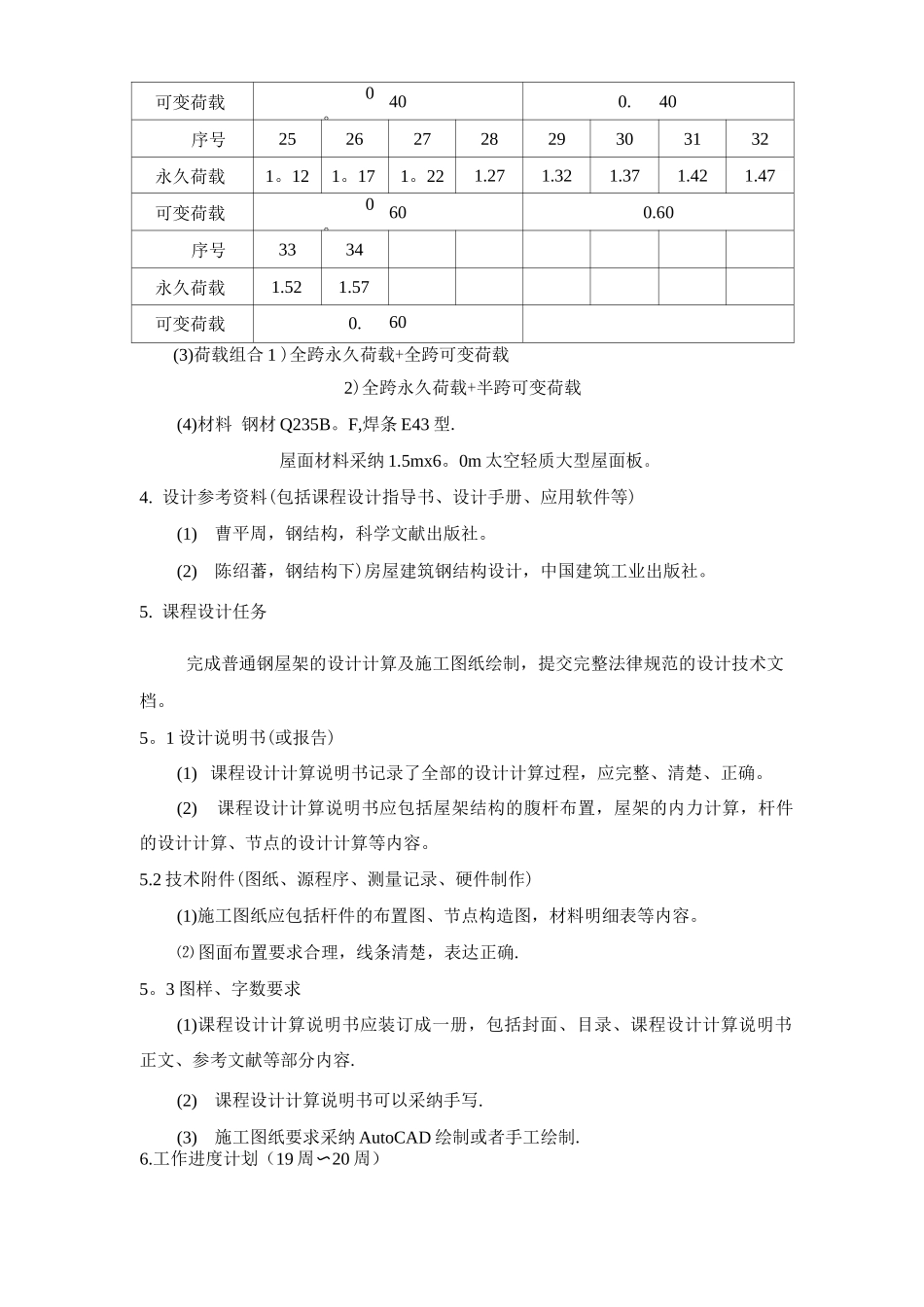 钢结构课程设计普通钢屋架设计_第2页