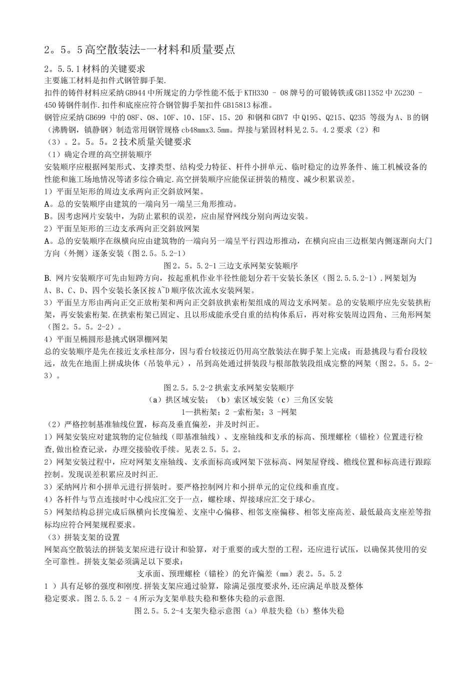 钢网架结构安装施工工艺标准_第3页