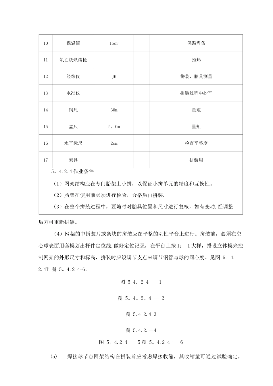 钢网架结构拼装施工工艺标准_第3页