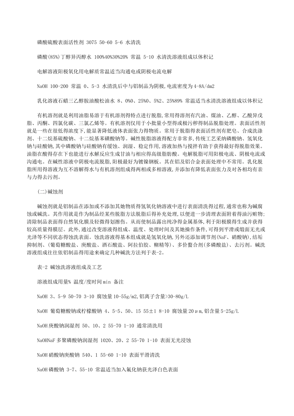 铝表面阳极氧化处理方法 _第2页