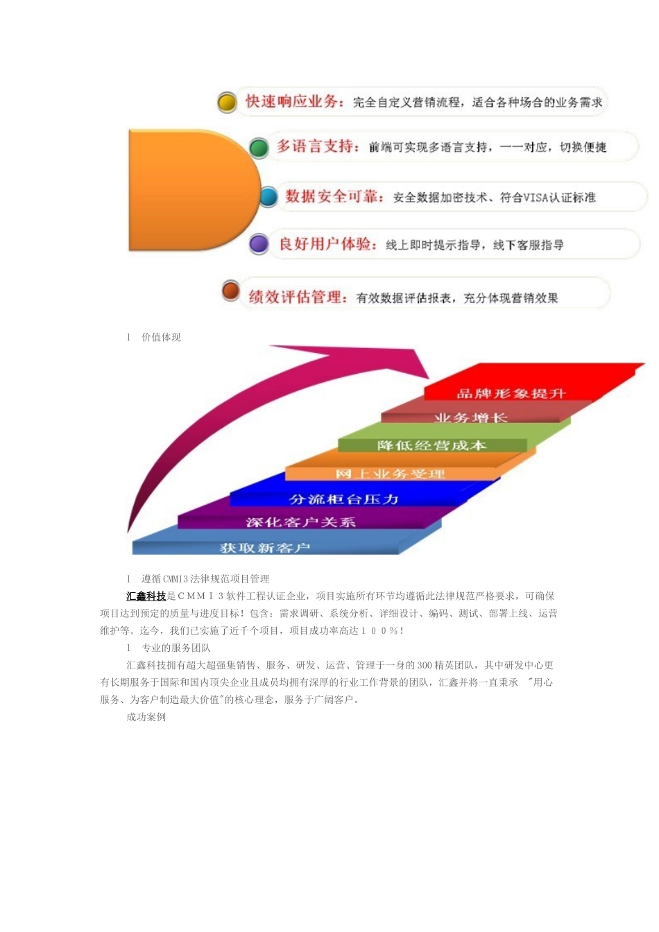 银行业解决方案-汇鑫科技电子商务解决方案_第2页