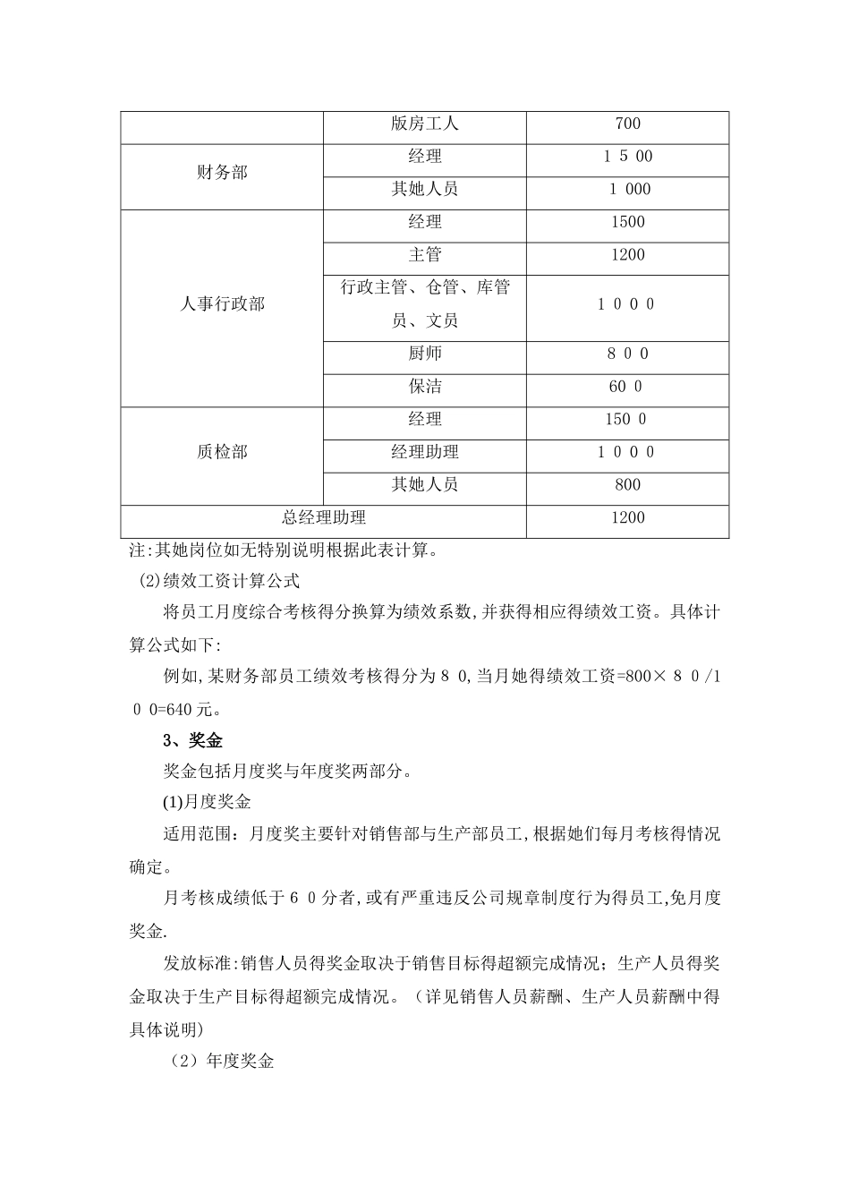 销售部薪酬与绩效管理制度_第2页