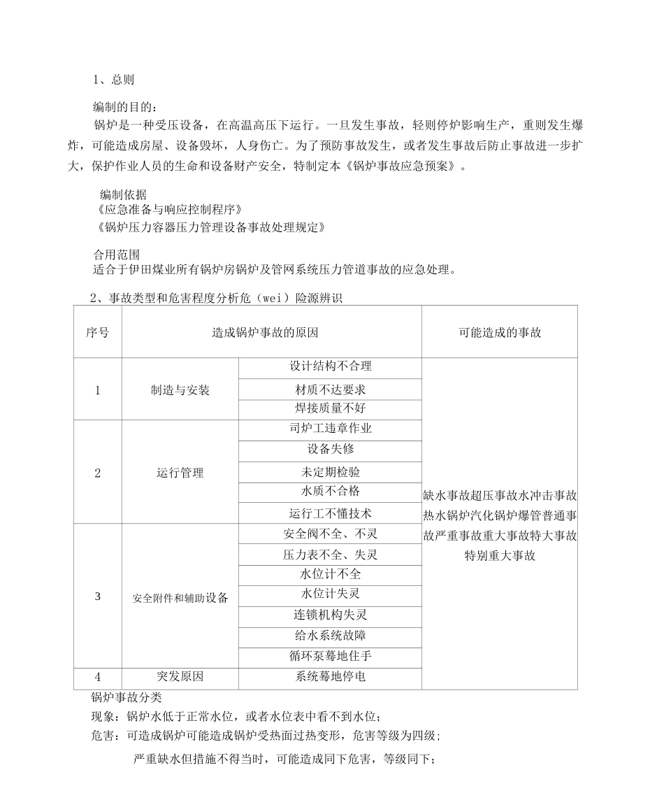 锅炉事故应急预案_第1页