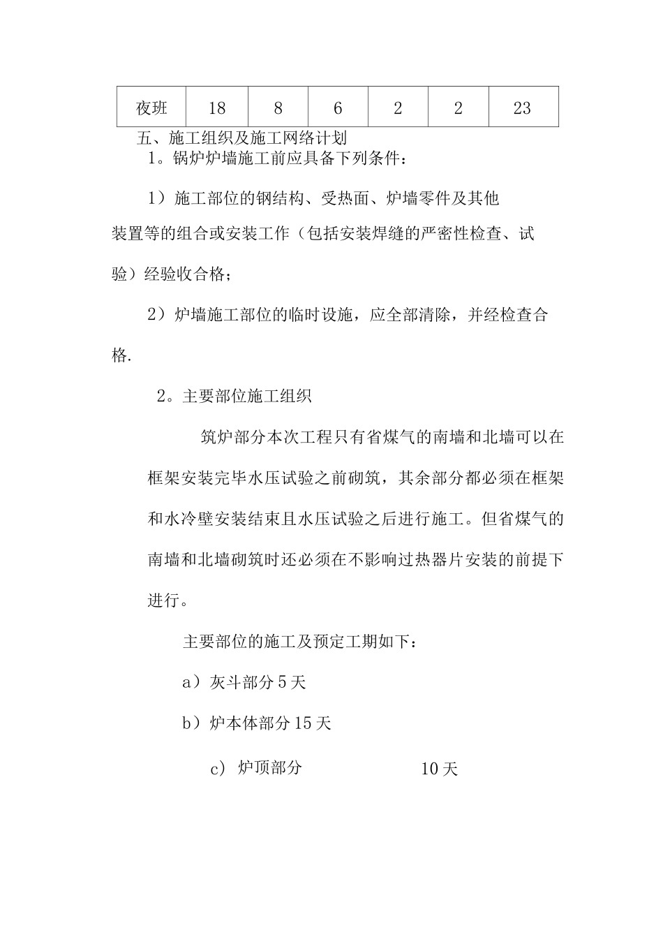 锅炉保温筑炉及外护板安装工程施工方案_第3页