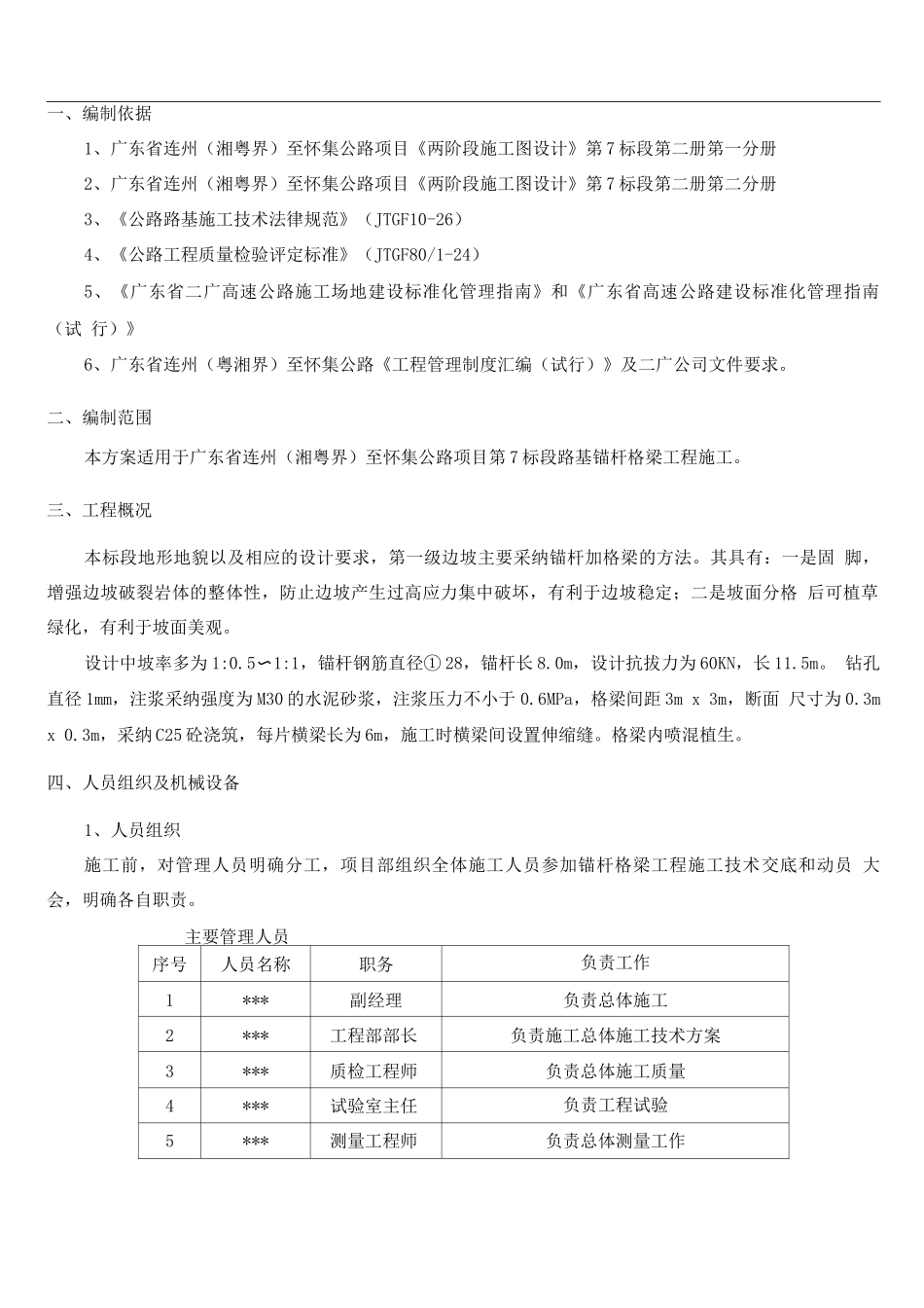 锚杆格梁施工方案_第2页