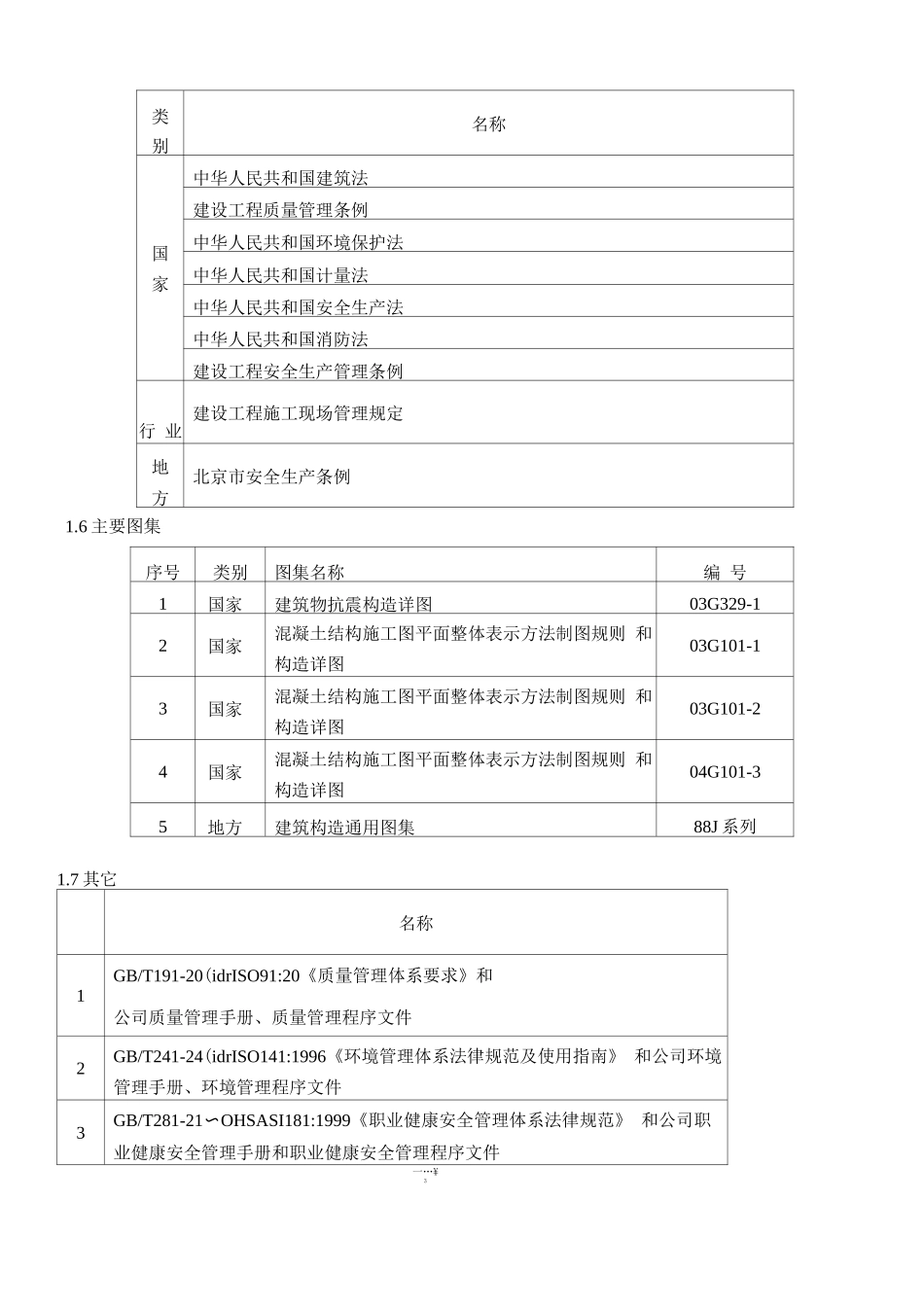 长城杯样板混凝土施工方案_第3页