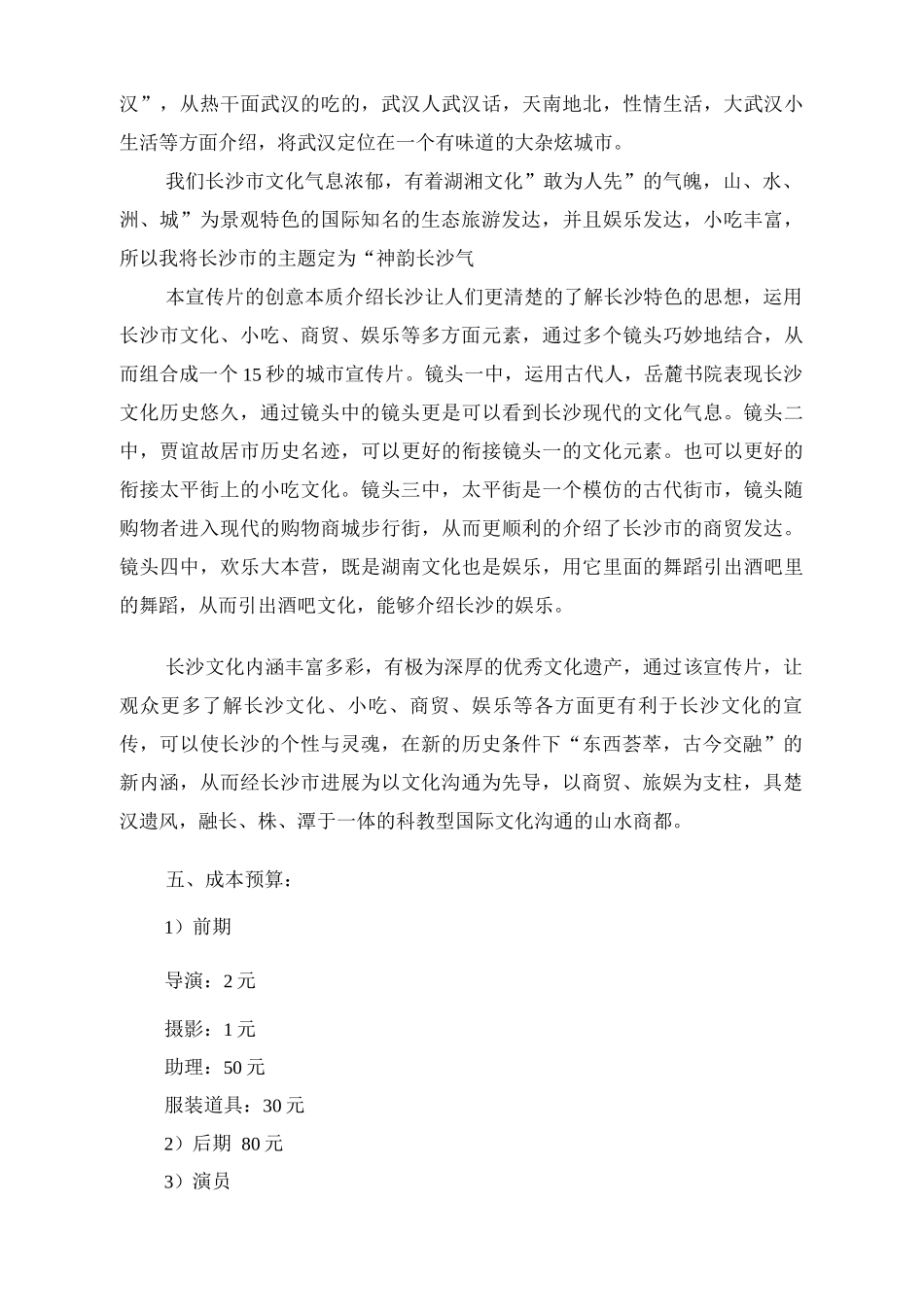 长沙城市宣传片制作方案_第3页