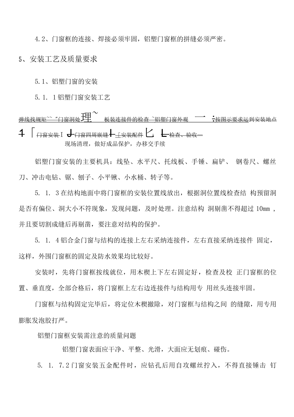 门窗工程施工方案(2)_第2页