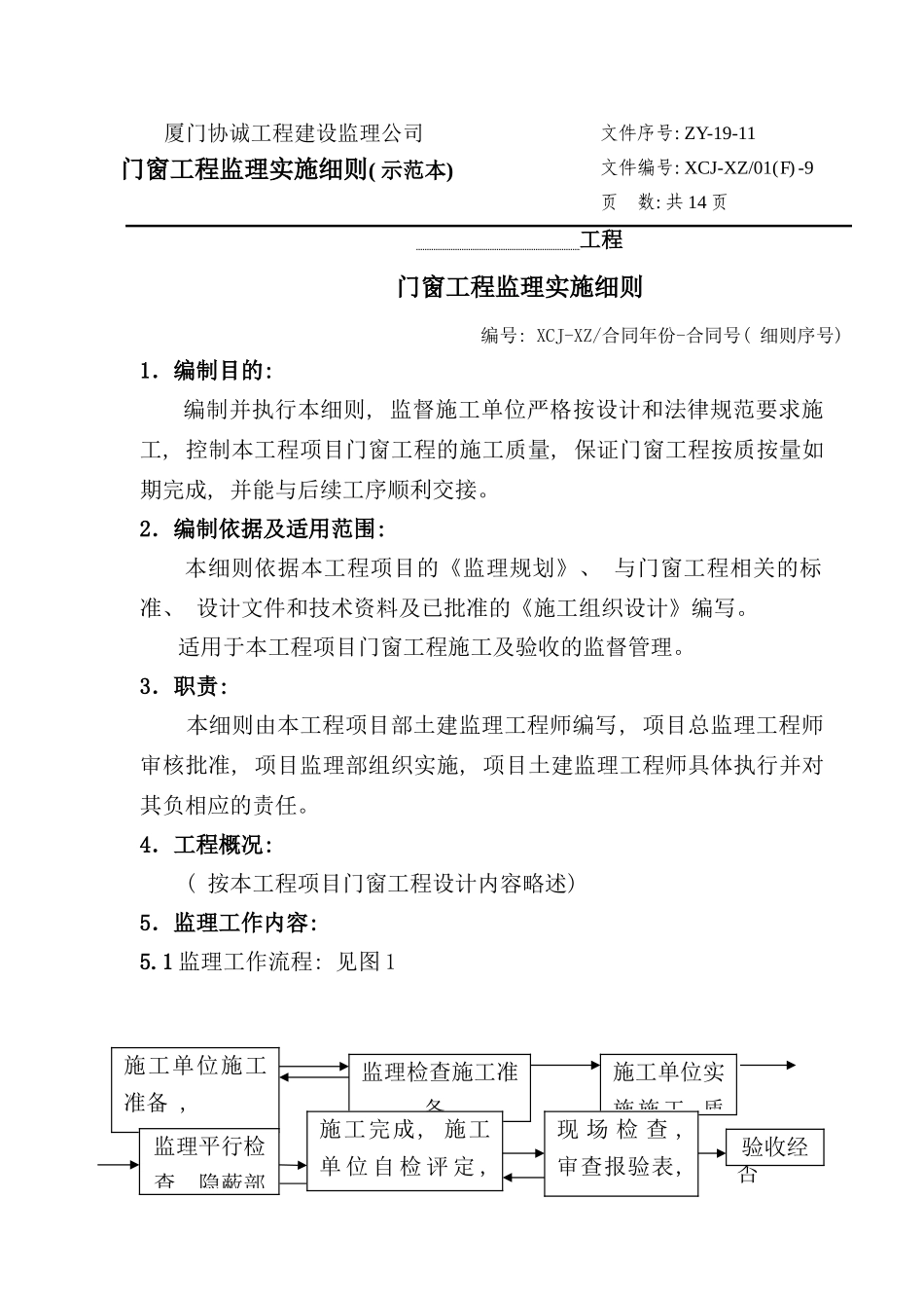 门窗工程监理细则样本_第1页