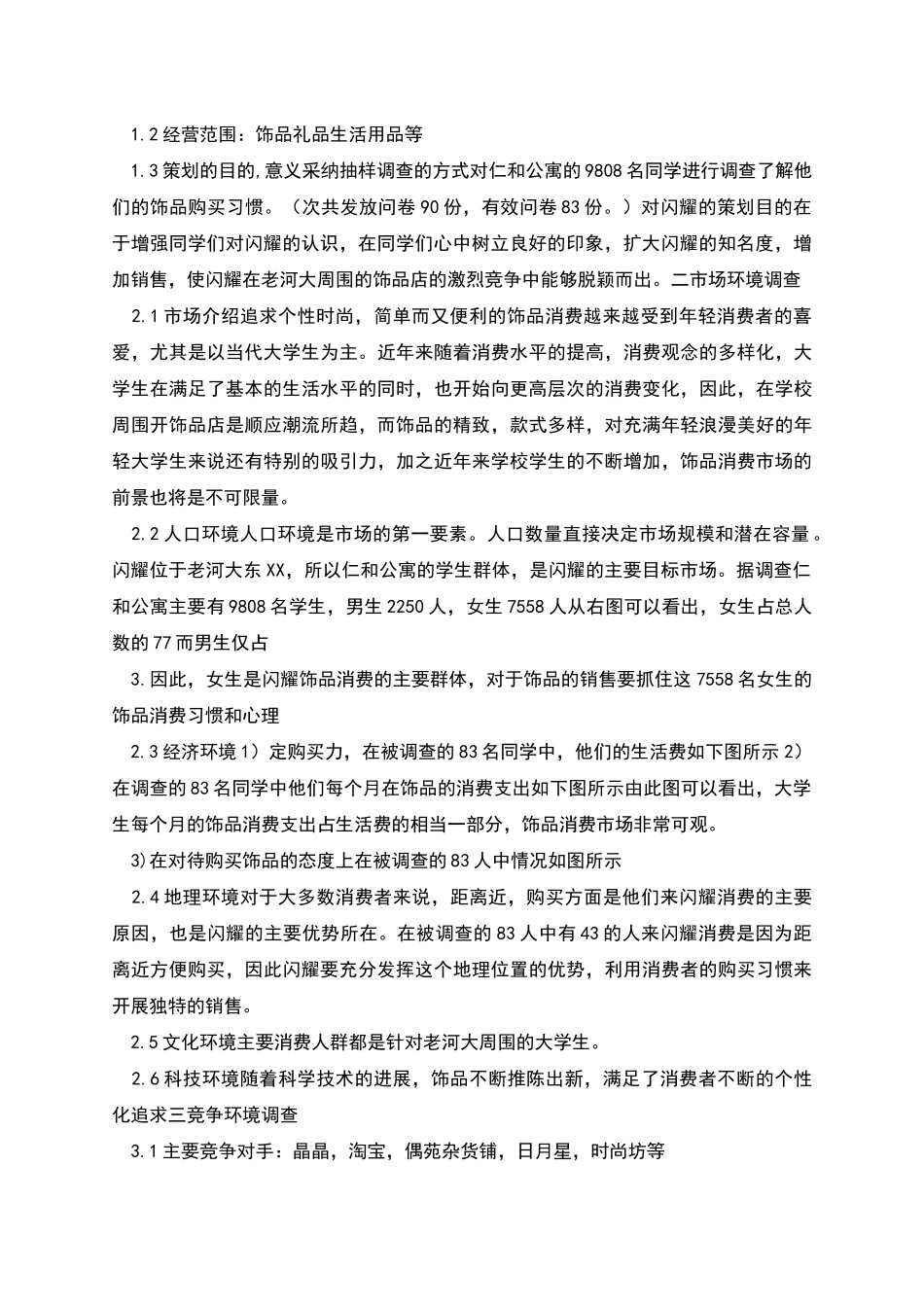 闪耀饰品店广告策划书_第2页