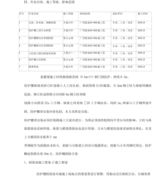 防护棚拆除方案
