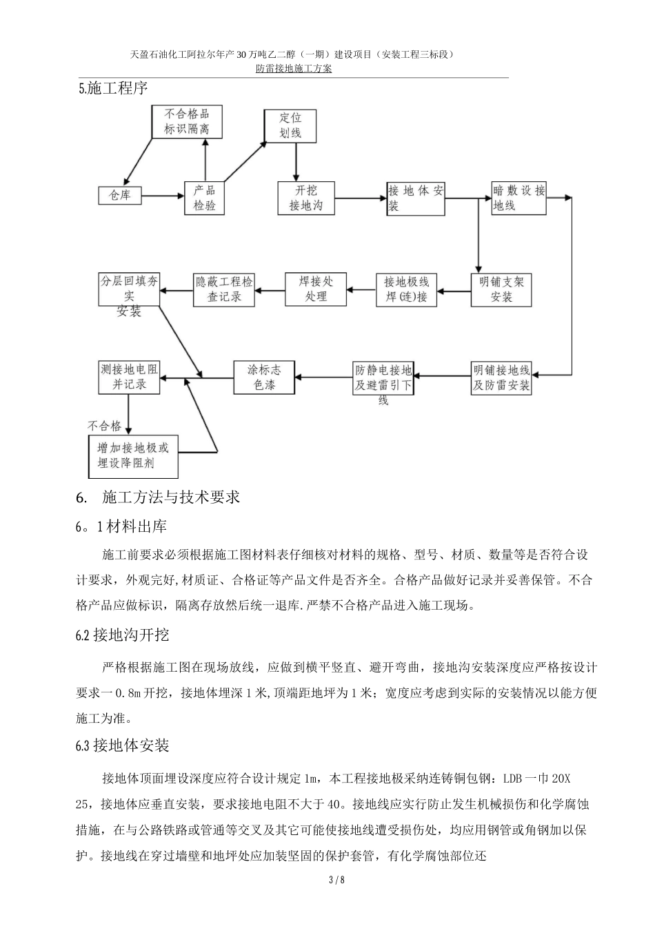 防雷接地施工方案44_第3页