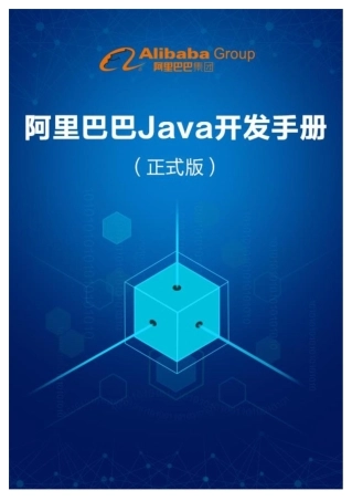 阿里巴巴JAVA编码规范手册