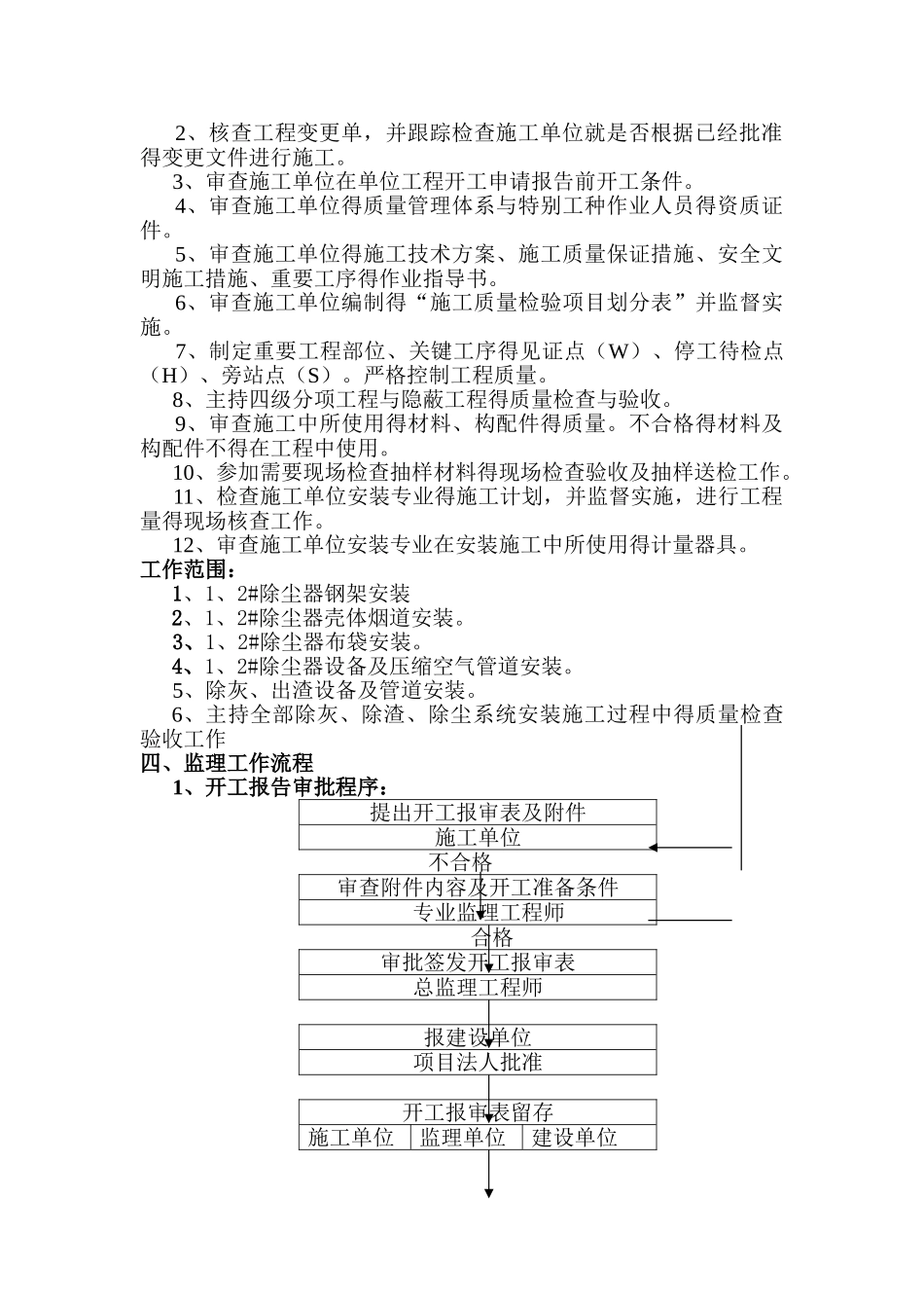 除尘器安装专业监理实施细则_第2页
