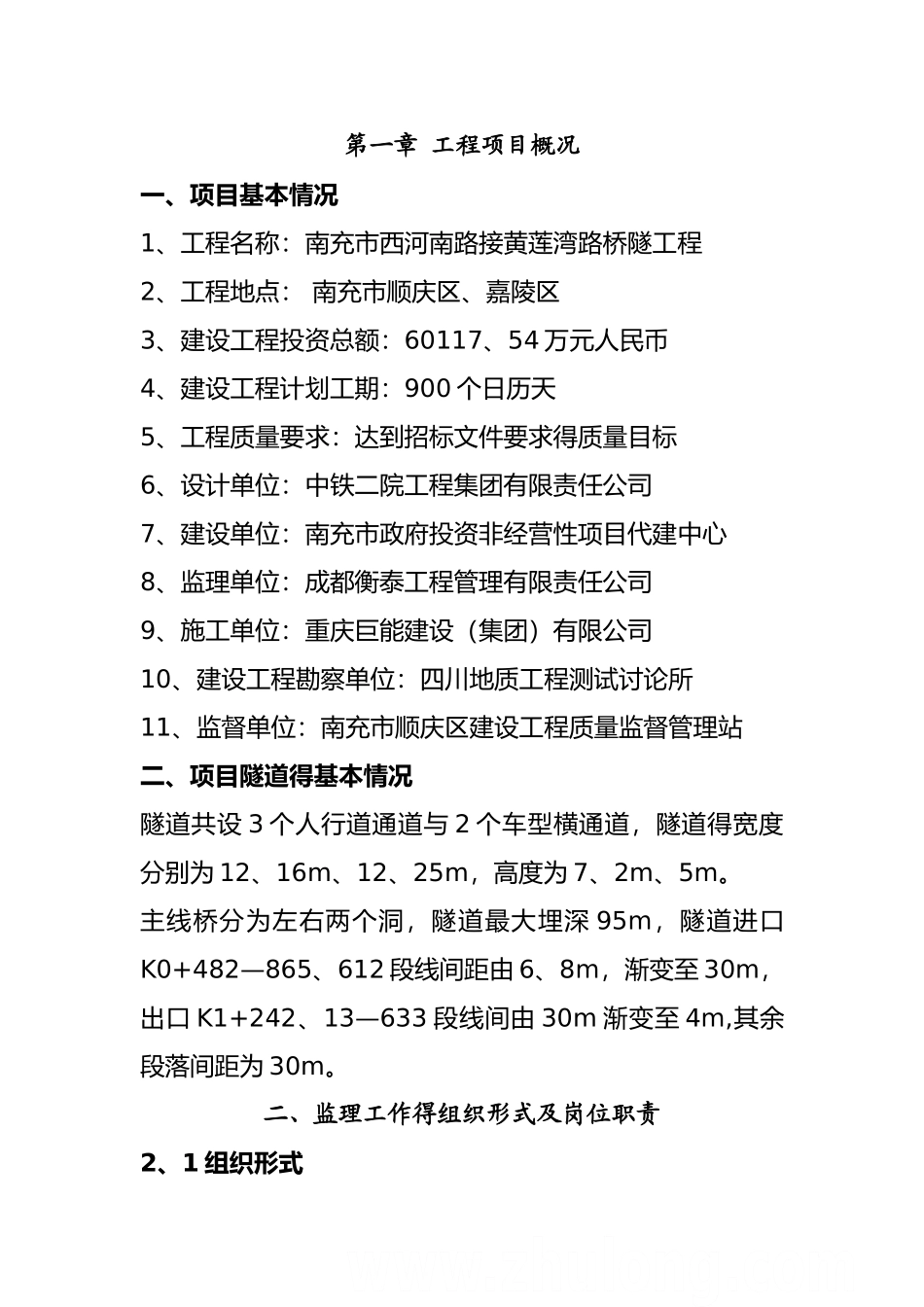 隧道专项监理细则_第1页