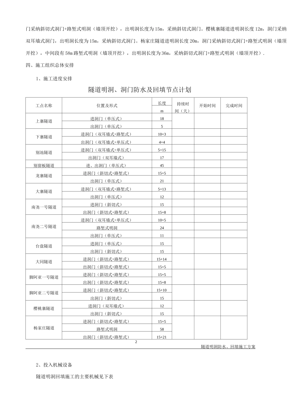 隧道明洞防水与回填施工方案_第3页