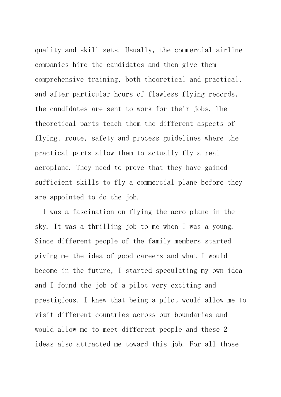 雅思口语关于工作的话题_第2页