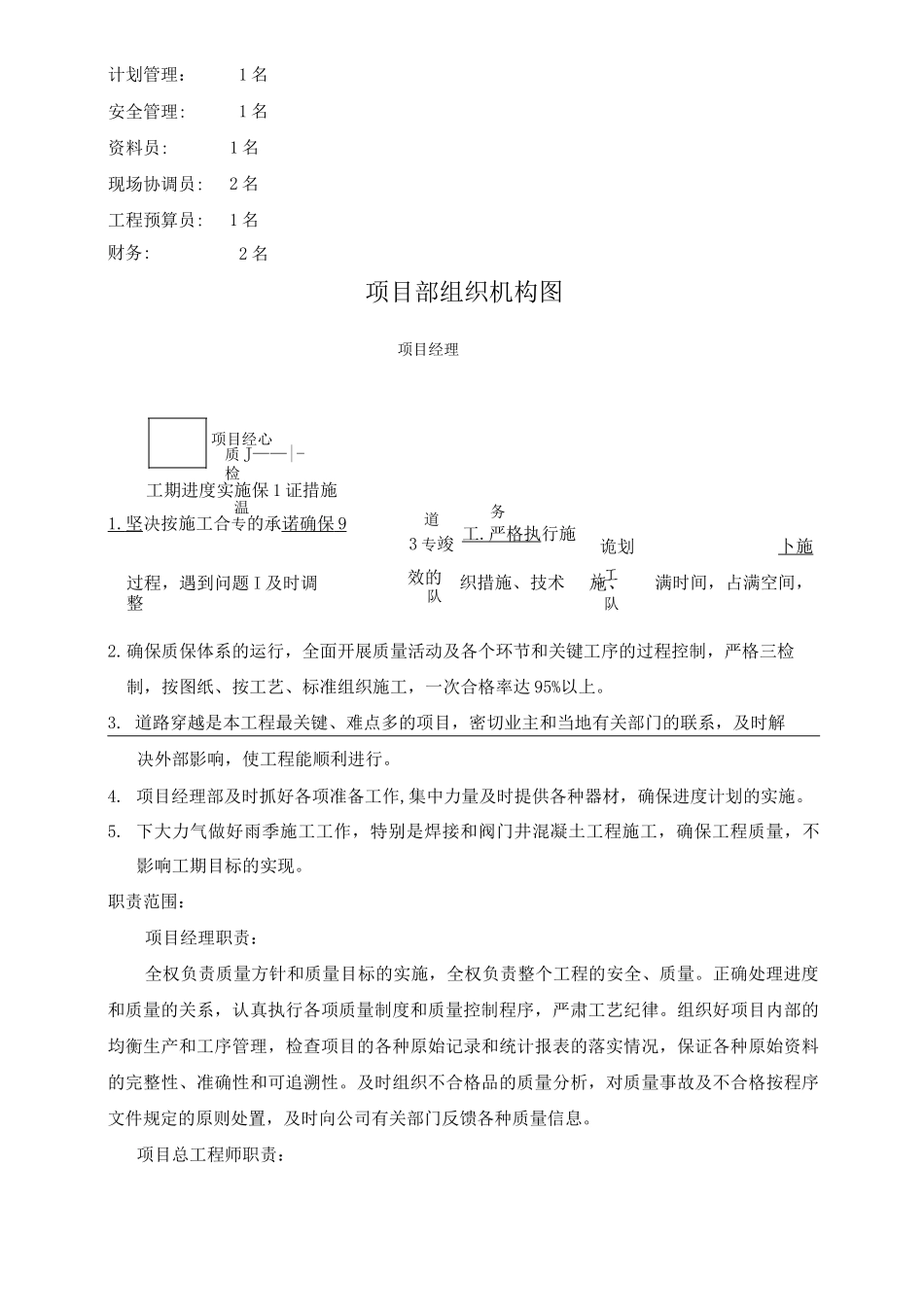 集中供热管网改造工程施工组织设计_第2页