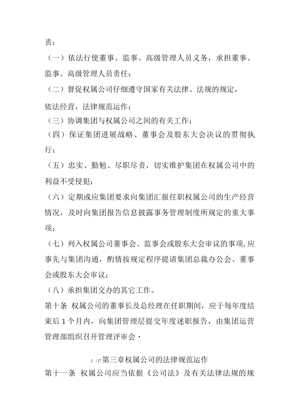 集团权属公司管理制度_第3页