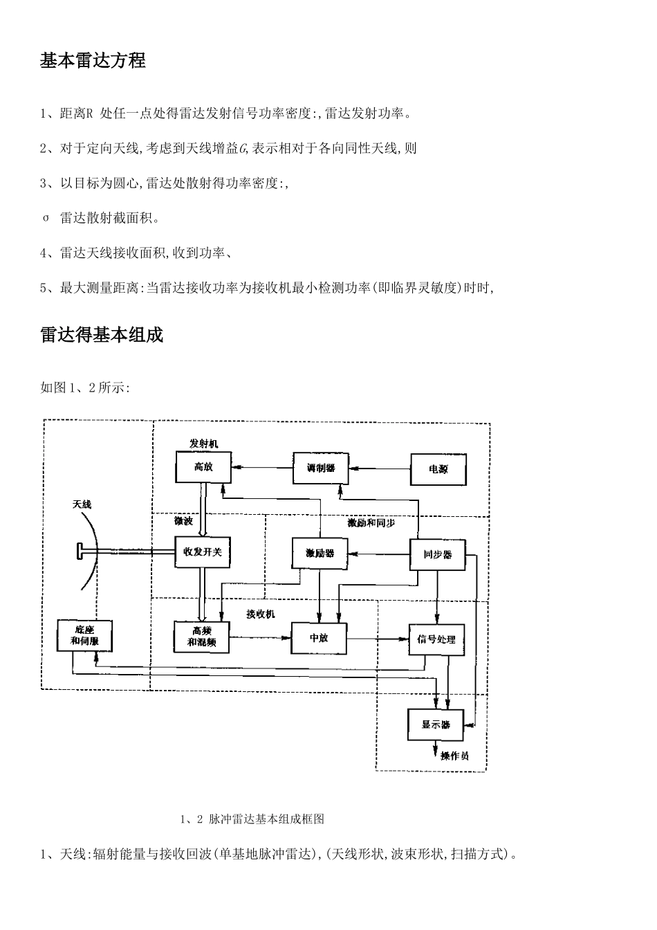 雷达原理读书笔记_第2页