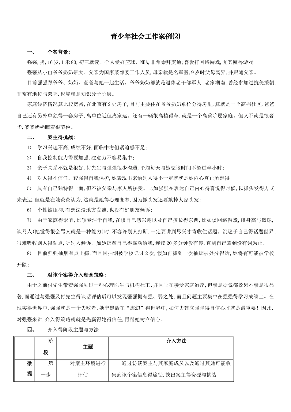 青少年社会工作案例_第1页