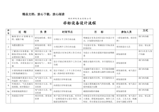 非标设计流程