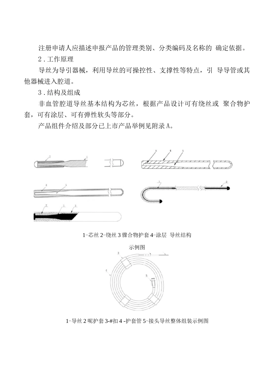 非血管腔道导丝产品注册审查指导原则_第3页