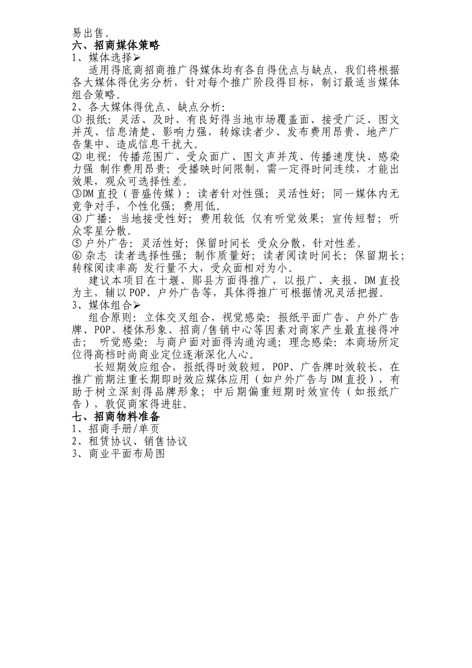 项目商业招商方案_第3页