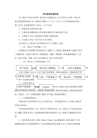 项目管理实施构想