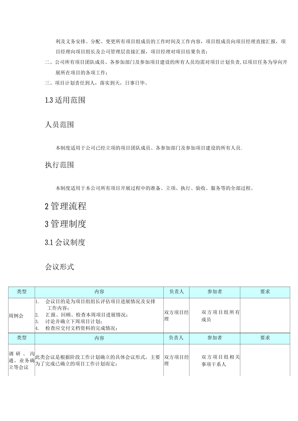 项目管理流程及制度_第3页