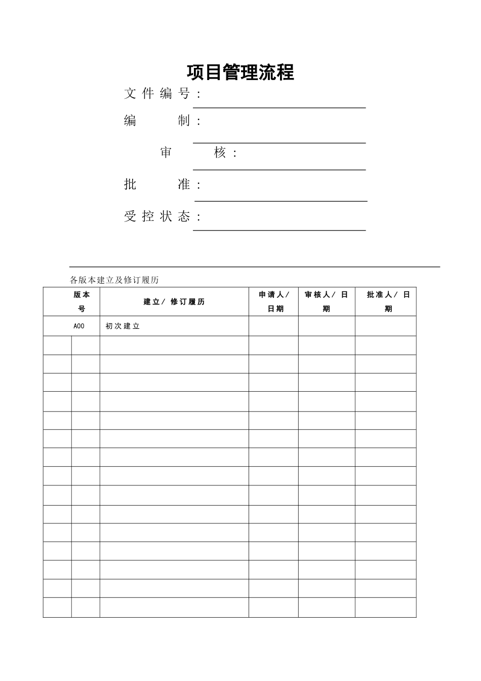 项目管理流程_第1页