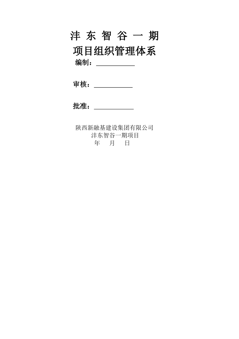 项目组织管理体系_第1页