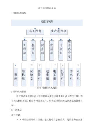 项目组织管理机构3