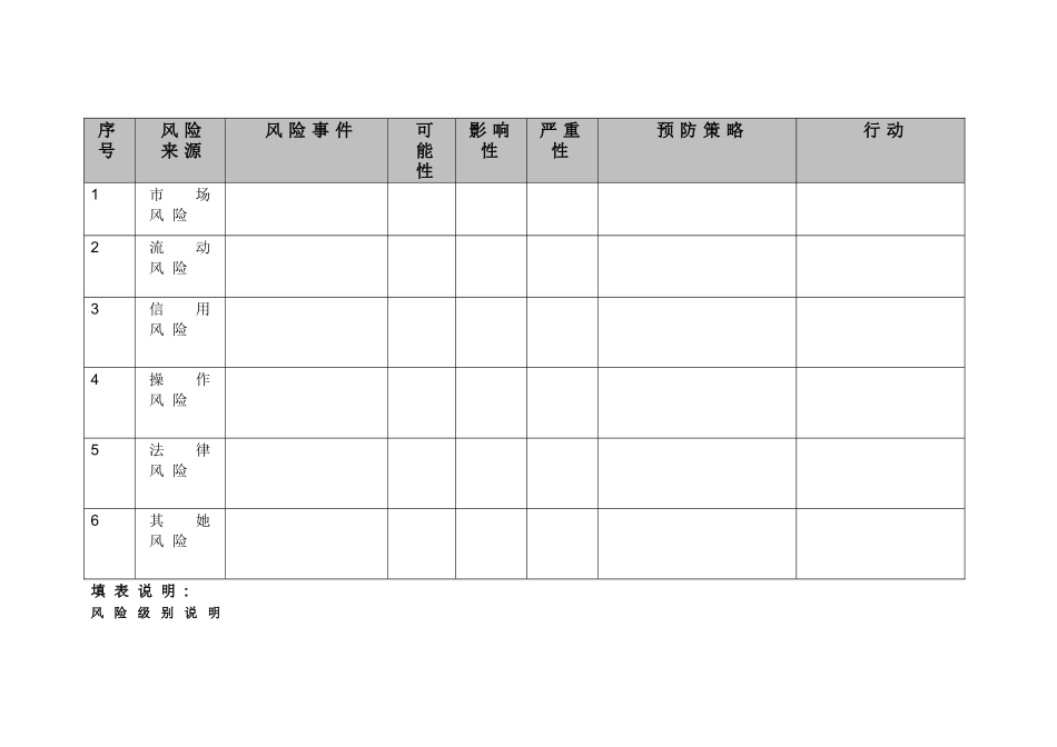 项目风险评估报告_第2页