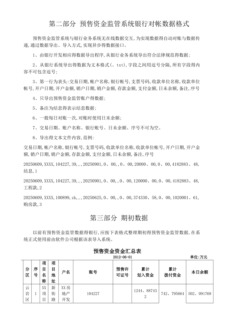 预售资金监管系统建设相关说明_第3页