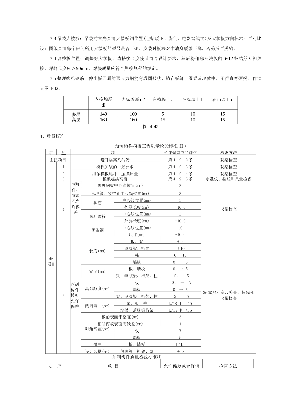 预应力实心整间大楼板安装分项工程质量管理_第2页
