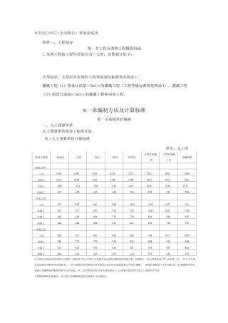 预算编制及管理办法