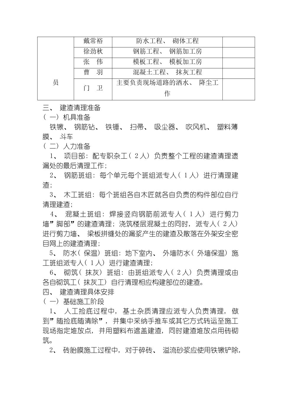 颐和京都建渣清理专项方案模板_第3页