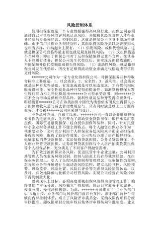 风险管理体系
